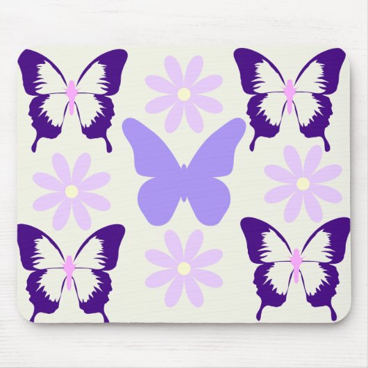 Butterfly Design Mousepad (Vorne)