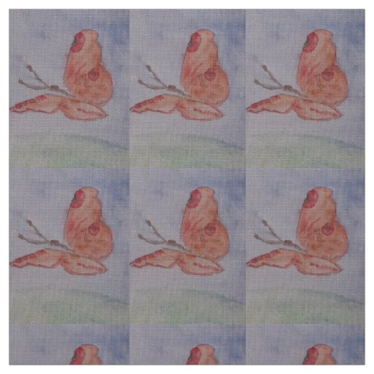 Butterfly Design Polyester Poplin Fabric Stoff (Muster)