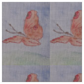 Butterfly Design Polyester Poplin Fabric Stoff (Nahaufnahme)
