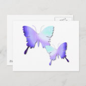 Butterfly-Design-Postkarte Postkarte (Vorne/Hinten)