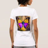 Butterfly-Design T-Shirt (Rückseite)