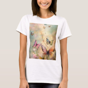 Butterfly Design T Shirt