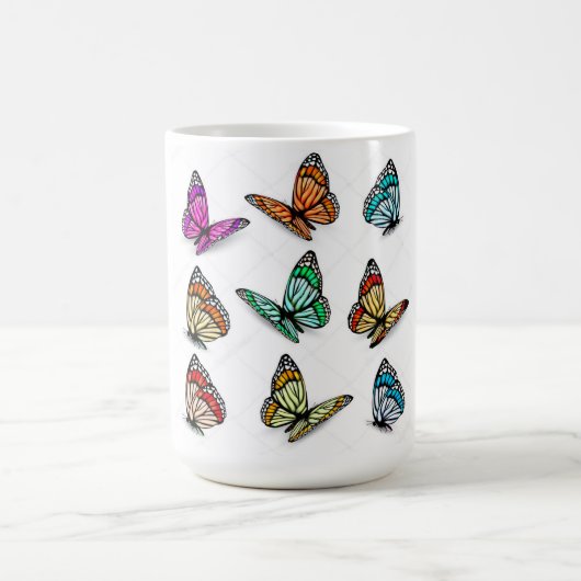 Butterfly Design Tasse & Cups (Zentrum)