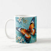 Butterfly Design-Tasse Kaffeetasse (Links)