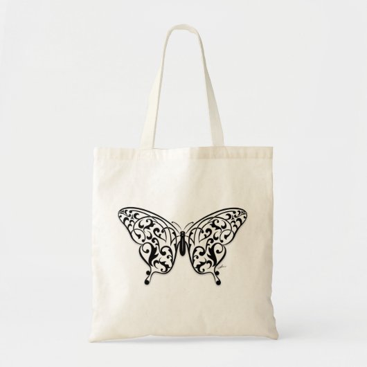Butterfly_Design Tragetasche (Vorne)