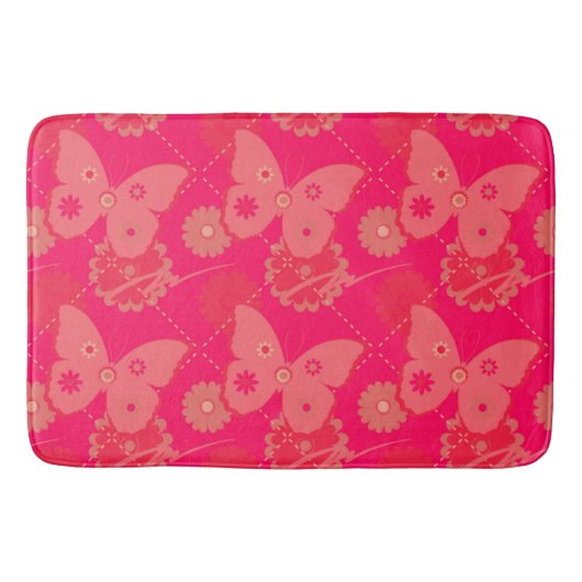 Butterfly Designer Bath & Kitchen Matts - Anpassen Badematte (Vorderseite)
