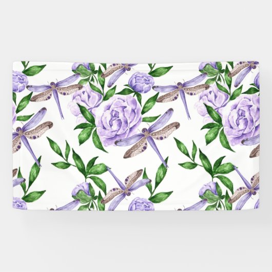 Butterfly Diamond Art Banner (Horizontal)