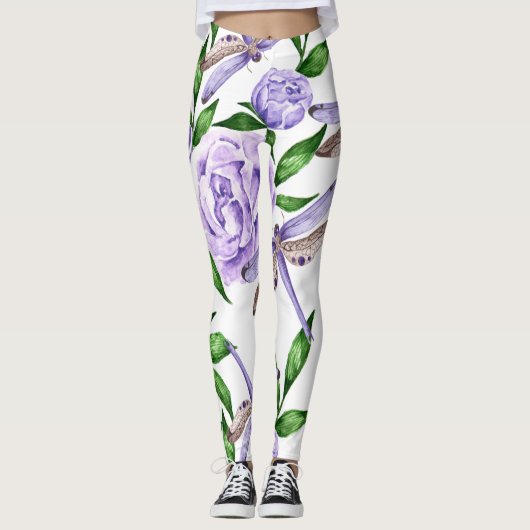 Butterfly Diamond Art Leggings (Vorderseite)