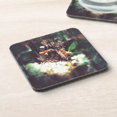 Butterfly Digital Art Untersetzer (Linke Seite)