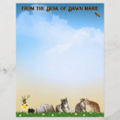 Butterfly, Dragonfly, Raccoon, and Summer Fun (Rückseite)