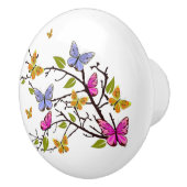 Butterfly drawer knobs ceramic Keramikknauf (Rechts)