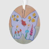 Butterfly Dream Acrolic Ornament (Vorderseite)