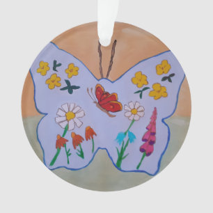 Butterfly Dream Acrolic Ornament