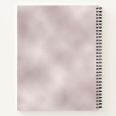 Butterfly Dream Fantasy Collage mit Monogramm Notizblock (Rückseite)