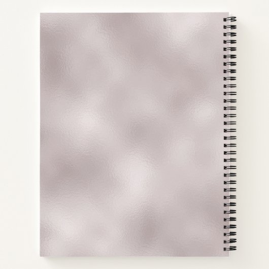 Butterfly Dream Fantasy Collage mit Monogramm Notizblock (Rückseite)