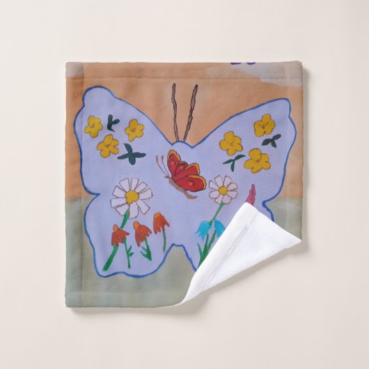 Butterfly Dream Handtuch Set (Waschlappen)