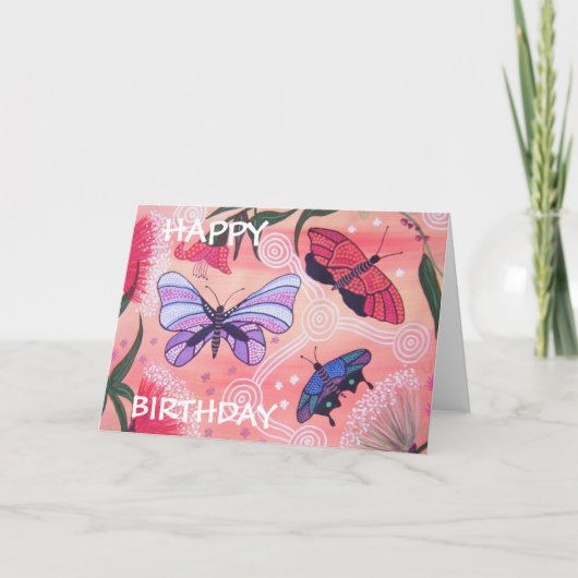 Butterfly Dream Karte (Vorderseite)