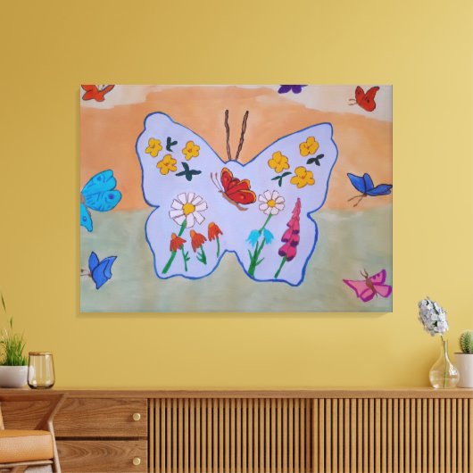 Butterfly Dream Leinwand Kunst (Insitu (Wohnzimmer))