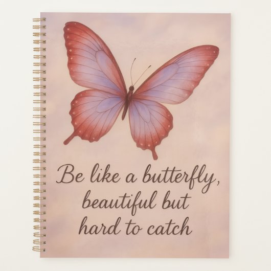 Butterfly Dream Notebook Planer (Vorderseite)