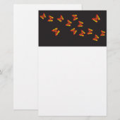 Butterfly Dream Pattern Briefpapier (Vorne/Hinten)