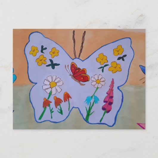 Butterfly Dream Postcard Postkarte (Vorderseite)