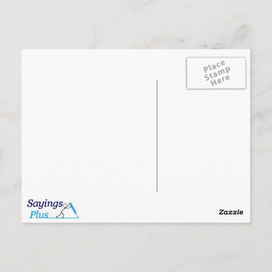 Butterfly Dream Postkarte (Rückseite)