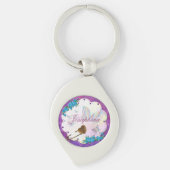 Butterfly Dream Scene Jewele NAME Schlüsselanhänger (Vorderseite)