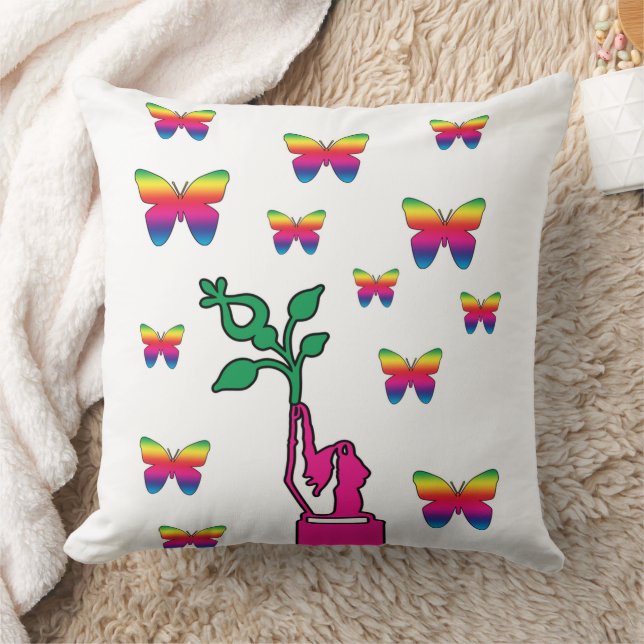 Butterfly Dream Throw Kissen (Decke)