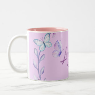 Butterfly Dream Zweifarbige Tasse