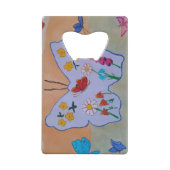 Butterfly Dreaming Bottle Opener Geldbeutel Flaschenöffner (Rückseite)