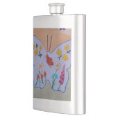 Butterfly Dreaming Classic Flask Flachmann (Links)