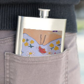 Butterfly Dreaming Classic Flask Flachmann (Beispiel)