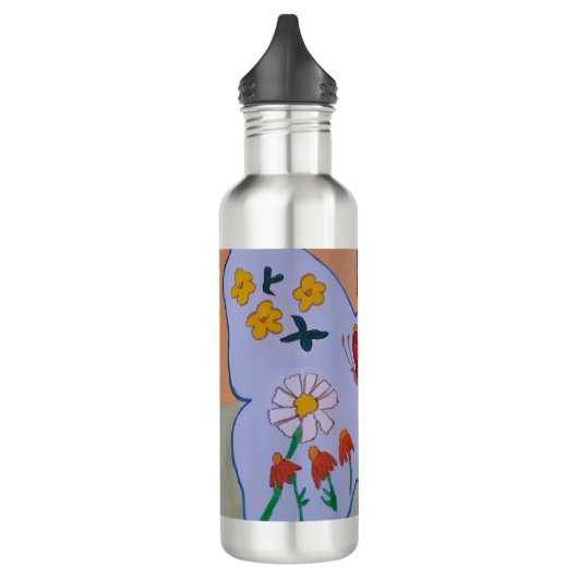 Butterfly Dreaming Edelstahlflasche (Links)