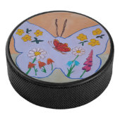 Butterfly Dreaming Eishockey Puck (3/4)