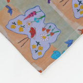 Butterfly Dreaming Fleecedecke (Ecke)