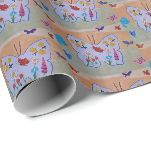 Butterfly Dreaming Geschenkpapier (Rolleneckpunkt)