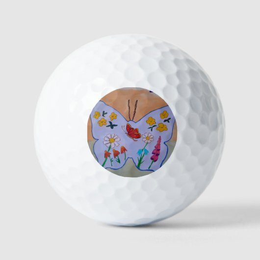Butterfly Dreaming Golfball (Vorderseite)