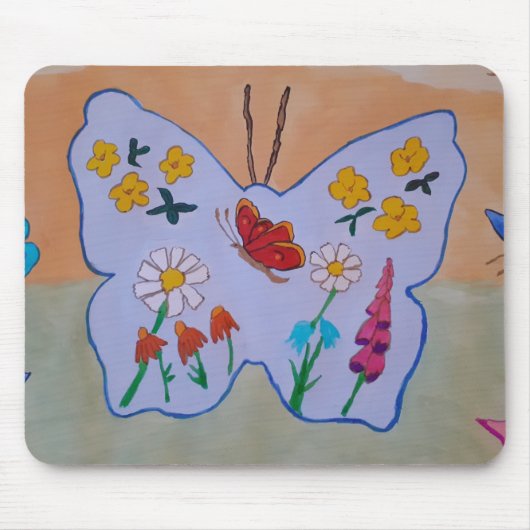 Butterfly Dreaming Mousepad (Vorne)