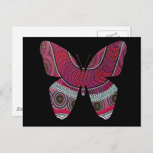 Butterfly Dreaming Postkarte (Vorne/Hinten)