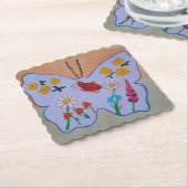 Butterfly Dreaming Untersetzer (angewinkelt)