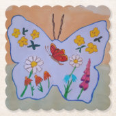 Butterfly Dreaming Untersetzer (Vorderseite)