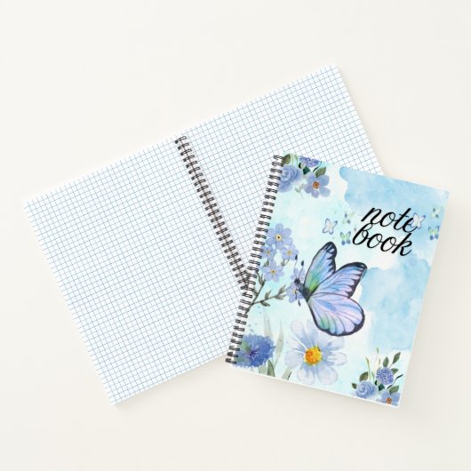 Butterfly Dreams - Ästhetisches Pastell-Notebook | Notizblock (Innenseite)