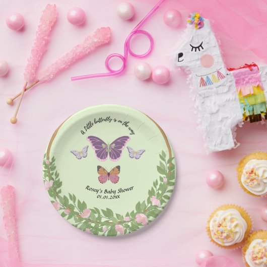 Butterfly Dreams: Baby Shower Paper Teller (Party)
