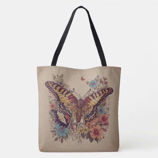 Butterfly Dreams Carry Bag Tasche (Rückseite)