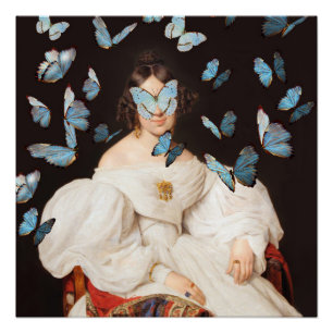 Butterfly Dreams Diva Poster