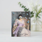 Butterfly Dreams II Denken Sie an Sie Postkarte (Stehend Vorderseite)