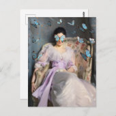Butterfly Dreams II Poster Postkarte (Vorne/Hinten)