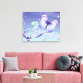 Butterfly Dreams Leinwand (Insitu (Wohnzimmer))