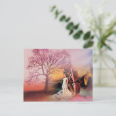 Butterfly Dreams Postkarte (Stehend Vorderseite)