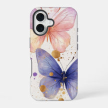 Butterfly Dreamscape - Soft Watercolor Handy Case
